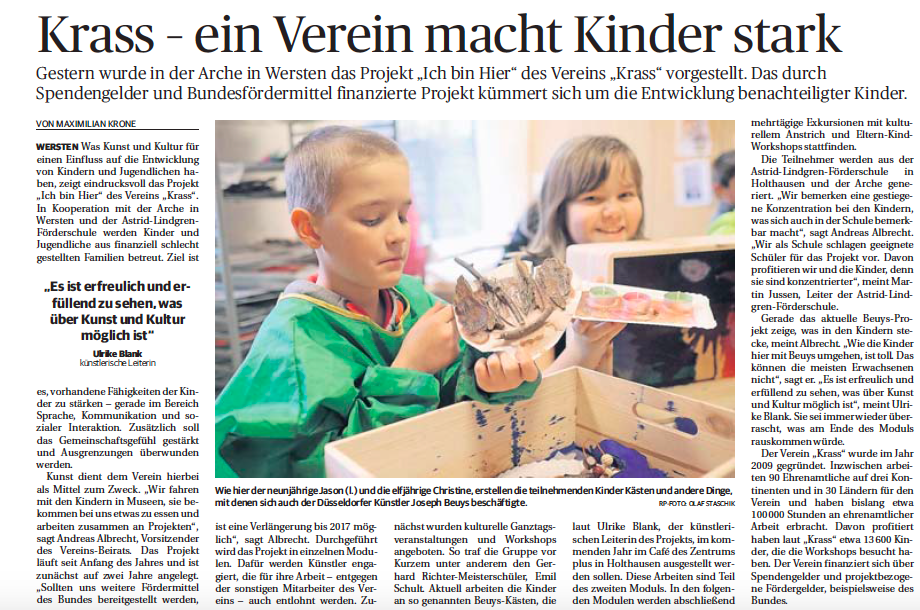 Kultur macht stark: Ist das Kunst, oder kann das weg?