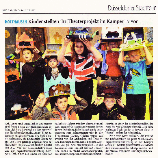 Theaterprojekt von KRASS: „Und wir machen Theater von A- Z“!