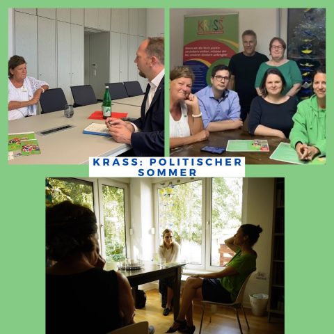 KRASS e.V. im Dialog mit der Politik: Der politische August 2023!