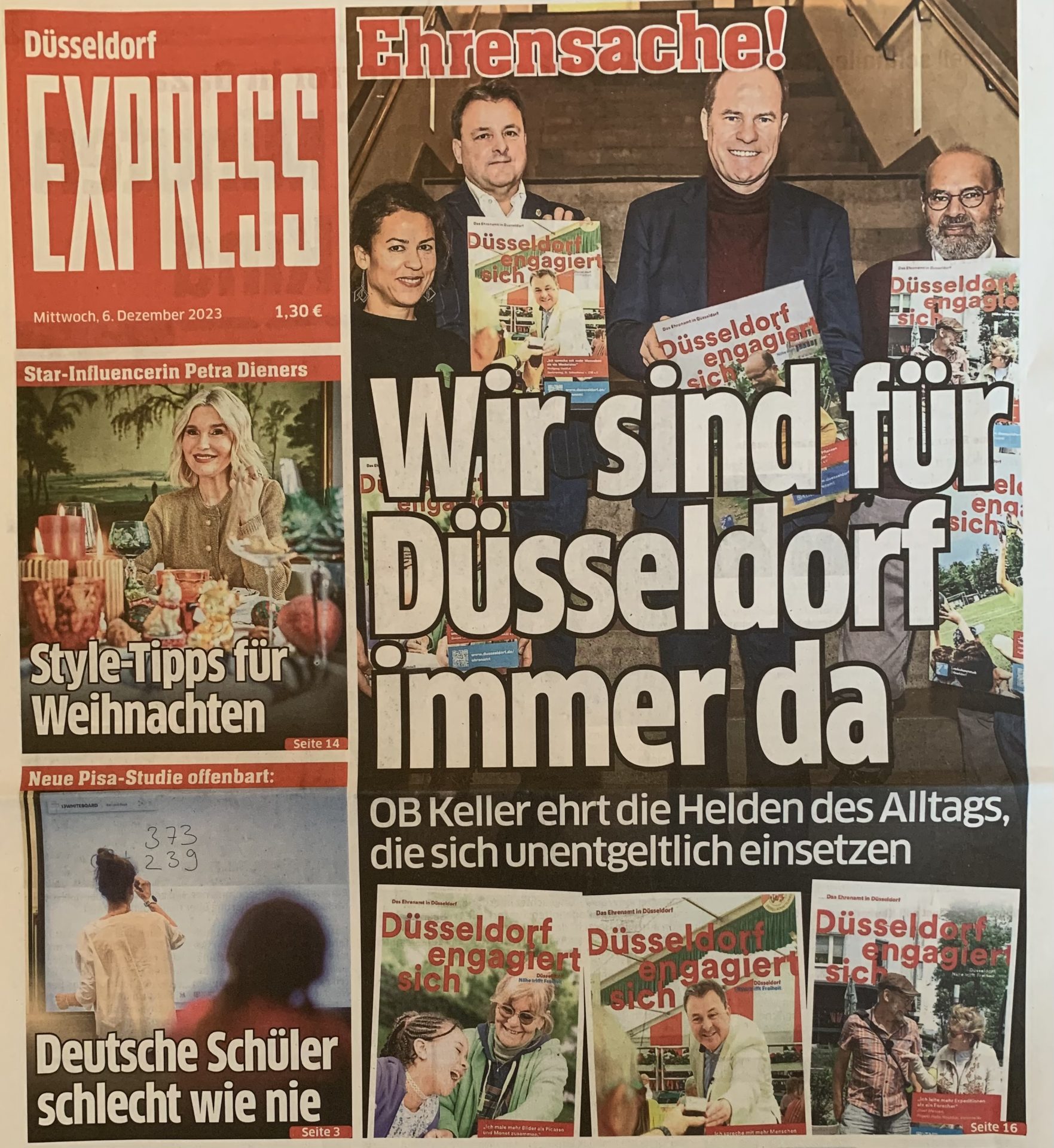 Düsseldorfer Express: Düsseldorf würdigt ehrenamtlich Tätige!