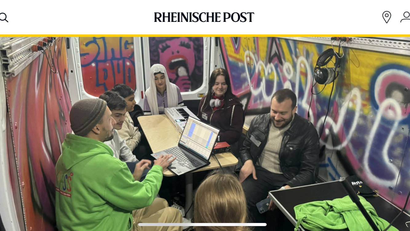 Rheinische Post: „Mitmachen statt zugucken“. Der Mover.