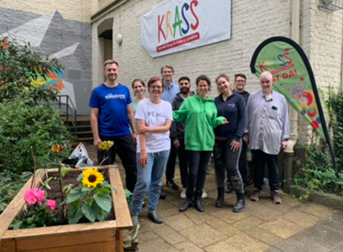 Social Day in Düsseldorf für Unternehmen bei KRASS e.V.