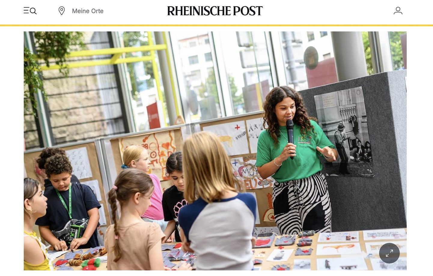 KRASS meets Beuys: Presseartikel in der Rheinischen Post