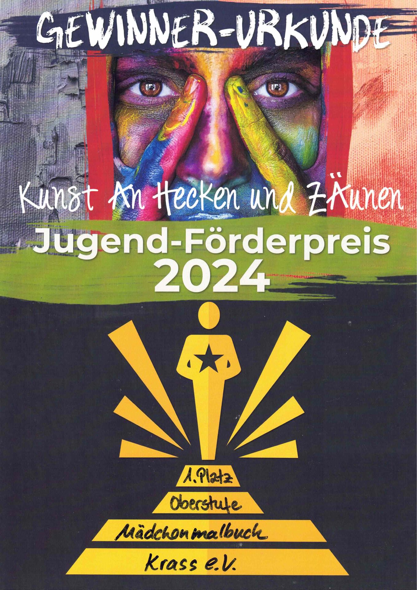 Jugendförderpreis für Mädchenmalbuch-Projekt