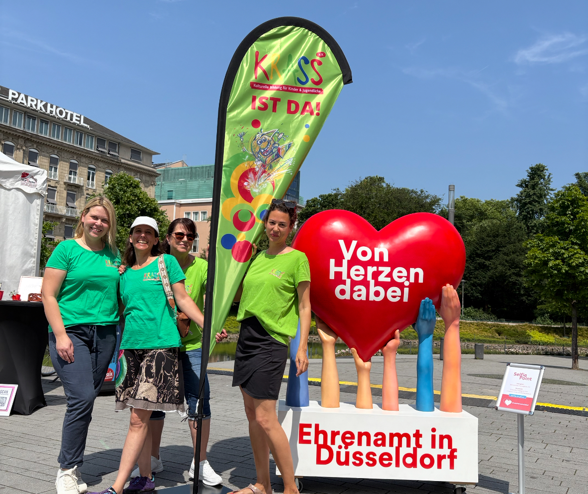 Ehrenamts-Messe 2025 in Düsseldorf: KRASS war dabei!