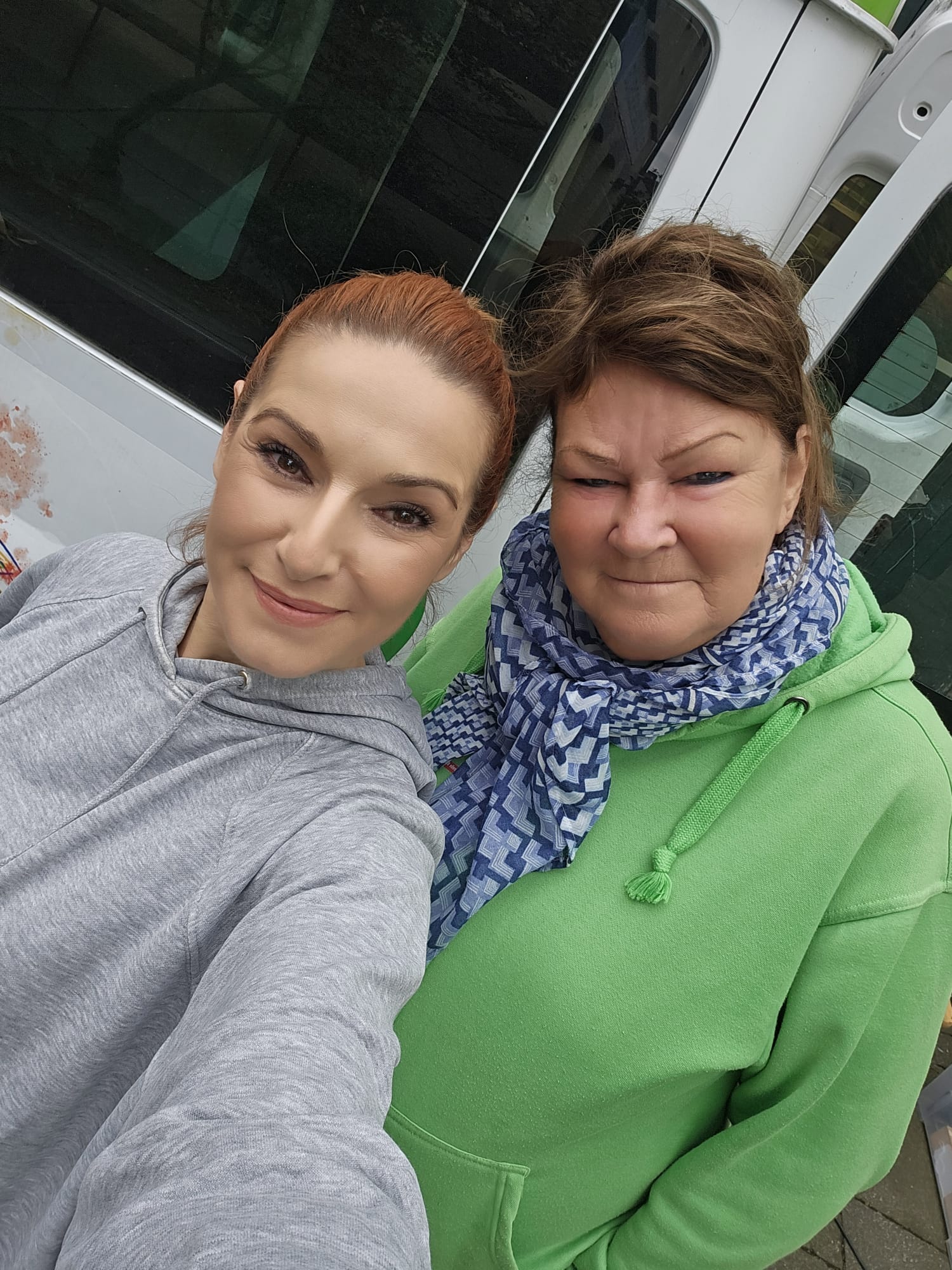 Zeit für ein Selfie mit unserer Vereinsvorsitzenden Claudia Seidensticker muss sein!